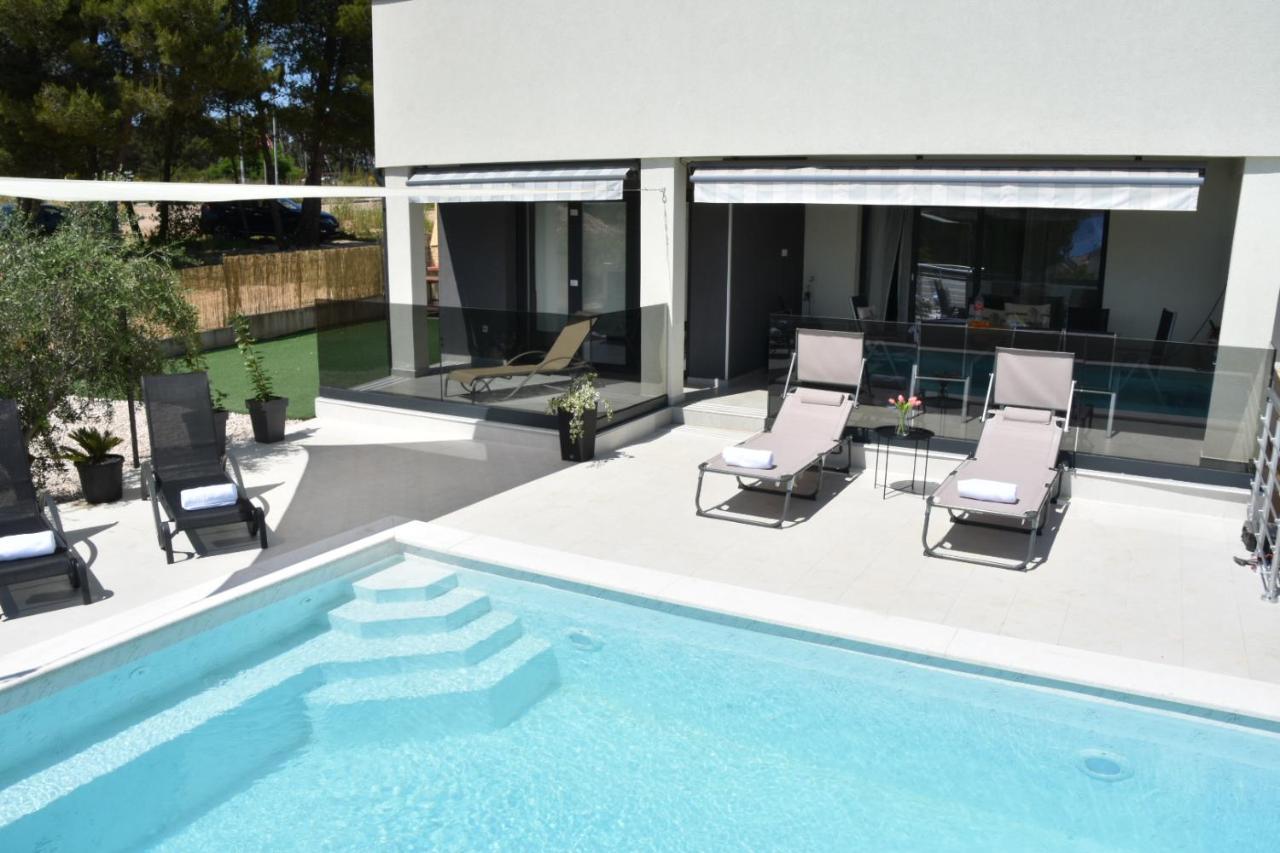 Villa Sportiva Zadar With Private Heated Pool Exterior foto